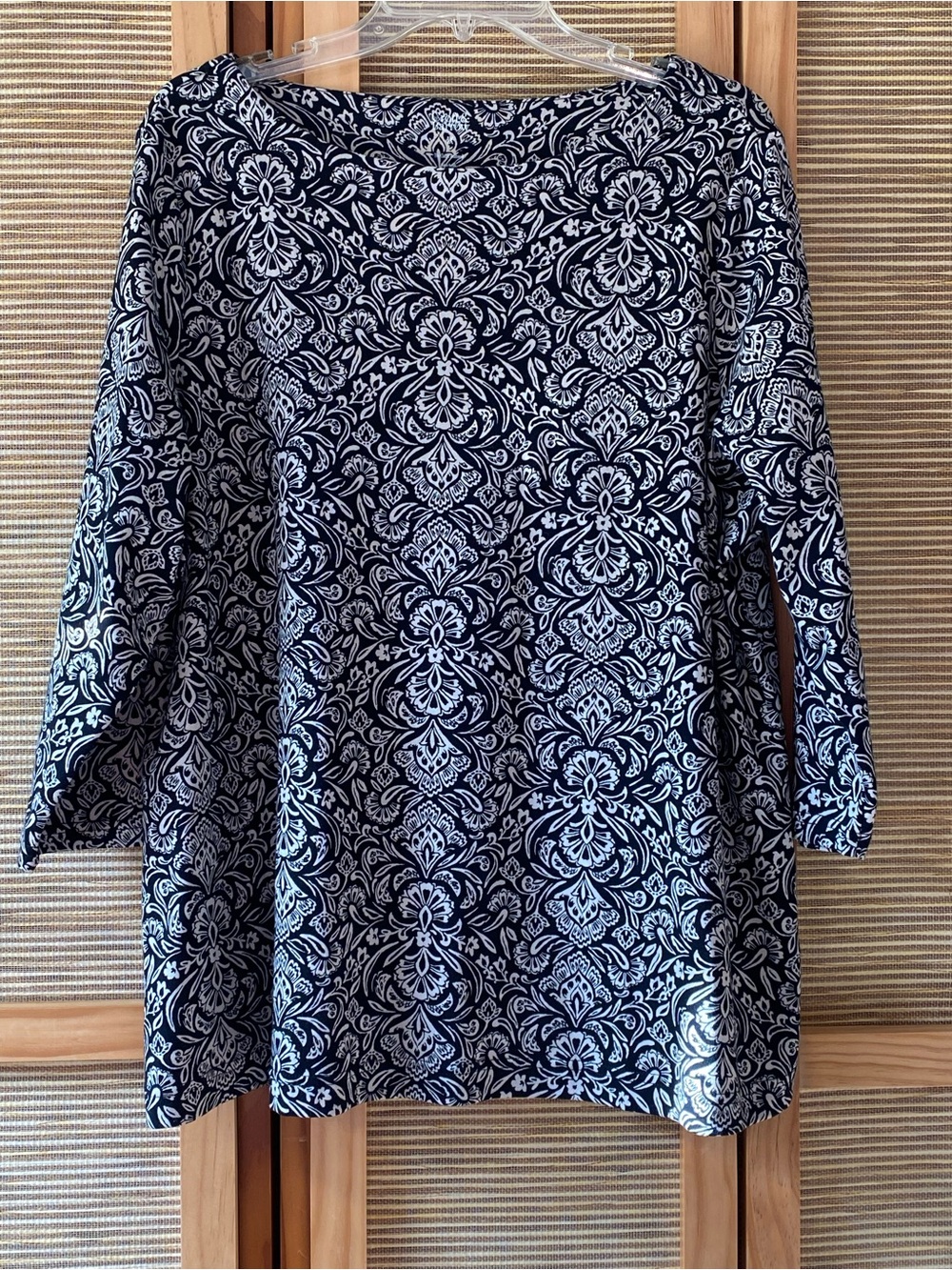 Croft & Barrow boatneck blouse 100% cotton